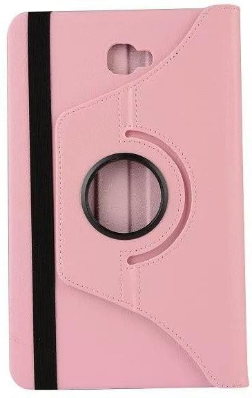 Samsung Galaxy Tab A 10.1 Hülle mit 360 Grad drehbarer Abdeckung und Multi-Winkel-Ständer in Pink - Bild 1