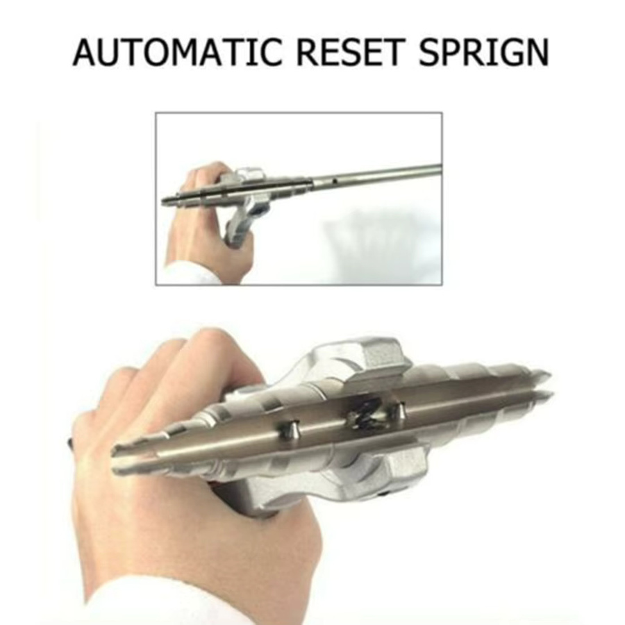 Aleekit Manueller Kupferrohr-Expander aus Messing in Silber zur Reparatur und zum Anschließen von Kühlklimaanlagen - Bild 2