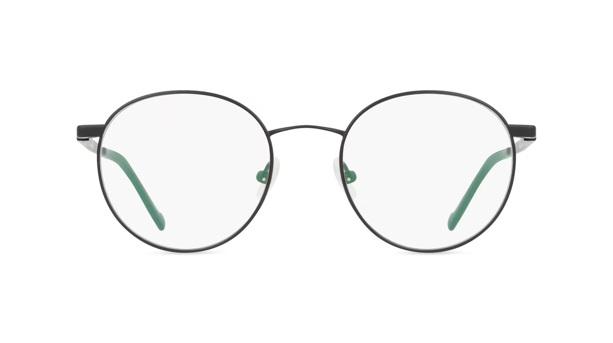 Zeiss ZS23141 Korrektionsbrille, Vollrand, Panto, Metall, Unisex, Schwarz - Bild 1