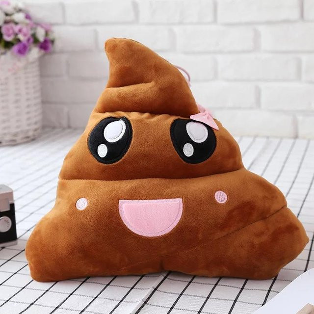 Yiran toy Lustiger Kackhaufen, Plüschtier Stoffpuppe, 20cm - Bild 1