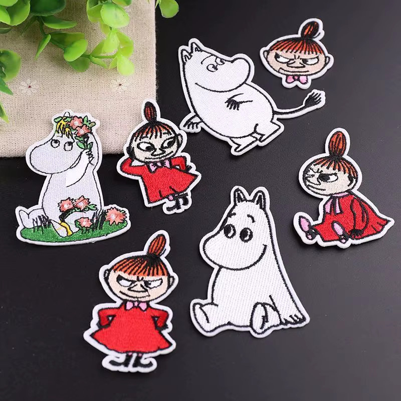 Moomin Bestickter Stoffaufnäher, Bunt / Mehrfarbig, Zubehör - Bild 2