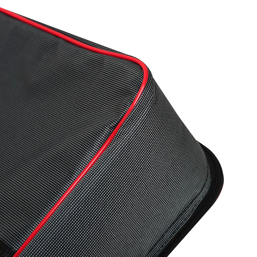 IRIN Tastaturtasche für 61 Tasten in Schwarz aus kariertem Tuch mit 10 mm Polsterung - Bild 5