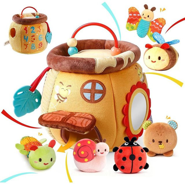 Topmix Baby-Stofftiere Obst Gemüse, 16-teiliges Set, ab 0 Jahre - Bild 1