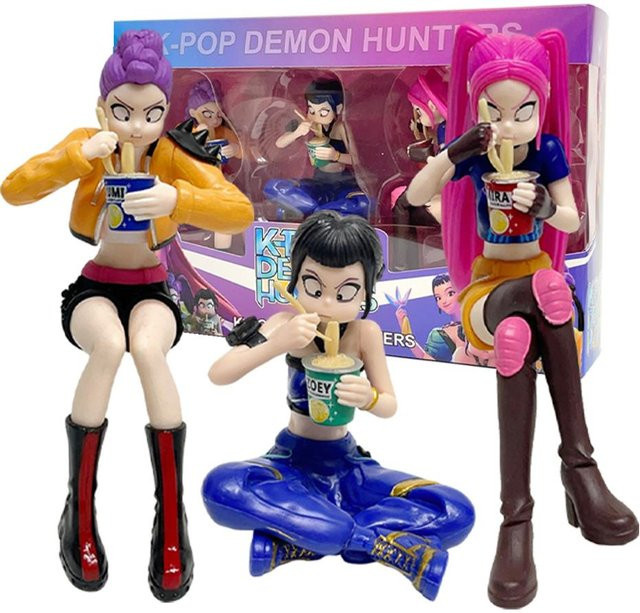 Fashnics Hexenjäger-Gruppe K-Pop-Figuren Anime-Spielfiguren 3er-Set - Bild 1