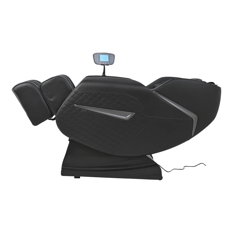 Alpha Techno Massagesessel AT-8330 in Schwarz aus Kunstleder - Bild 2