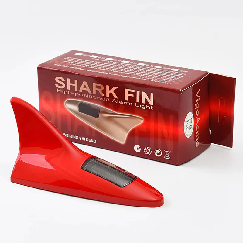 AMSYD Solar LED Shark Fin Antenne mit Sicherheits-Warnlicht für dein Auto - Bild 5