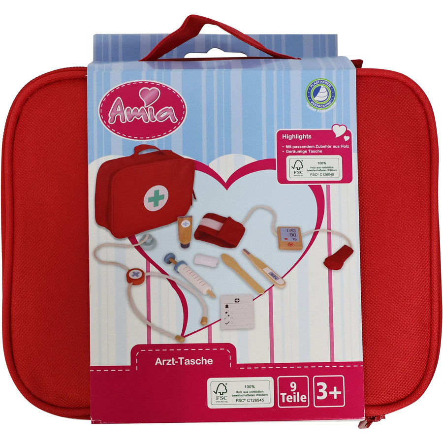 Amia Arzt-Tasche, 9-teiliges Set, ab 3 Jahren - Bild 1