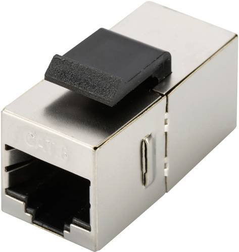 Digitus Cat6 Modular RJ45 Netzwerk Kupplung Ethernet LAN Adapter Grau - Bild 1