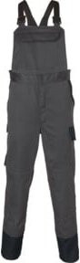 Kübler Latzhose PROTECTIQ ARC2 PSA 3 in Anthrazit/Schwarz mit Reflexstreifen und Kniepolstertaschen Form 3391 Größe 28 - Bild 1