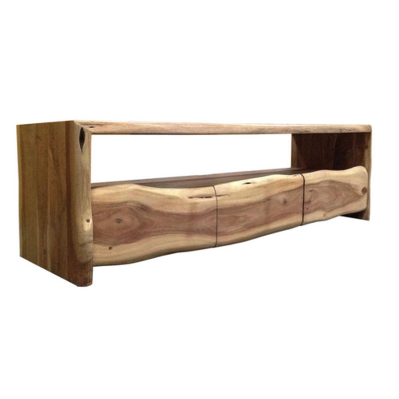 SIT-Möbel Lowboard ALBERA aus Akazienholz in Braun, B/H/T: 190 x 45 x 47 cm - Bild 2