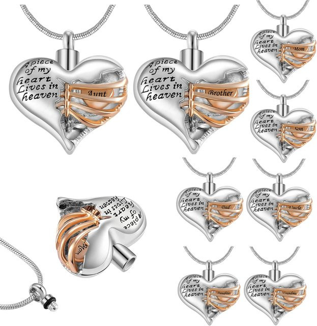 Halskettenanhänger Herz, Silber, Unisex, ohne Stein - Bild 1