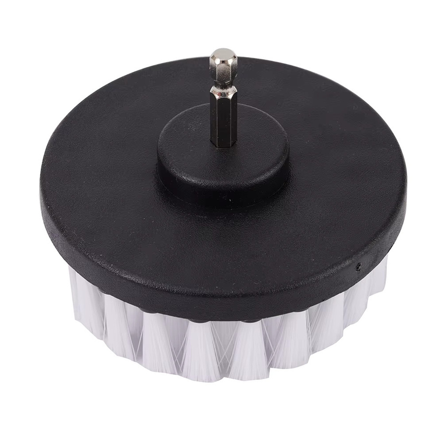 DAZZLEEX 4-Zoll Soft-Bohrbürste als elektrische Polierbürste und Schrubber für die Reinigung von Teppich und Glas aus Kunststoff - Bild 4
