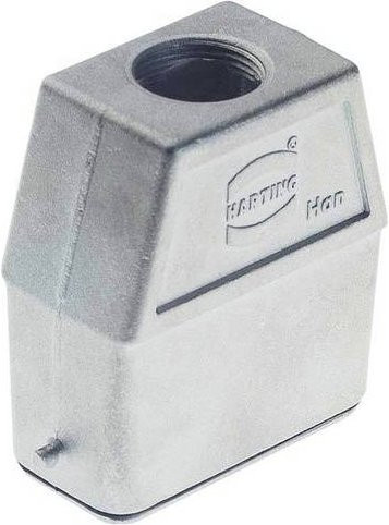 Harting Tüllengehäuse 09 62 015 0440 in Silber aus Aluminium - Bild 1