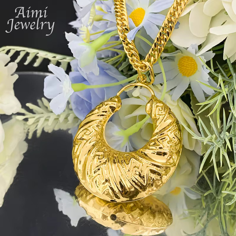 HIPUNK Schmuckset, 18-Karat-vergoldetes Kupfer, Damen - Bild 2