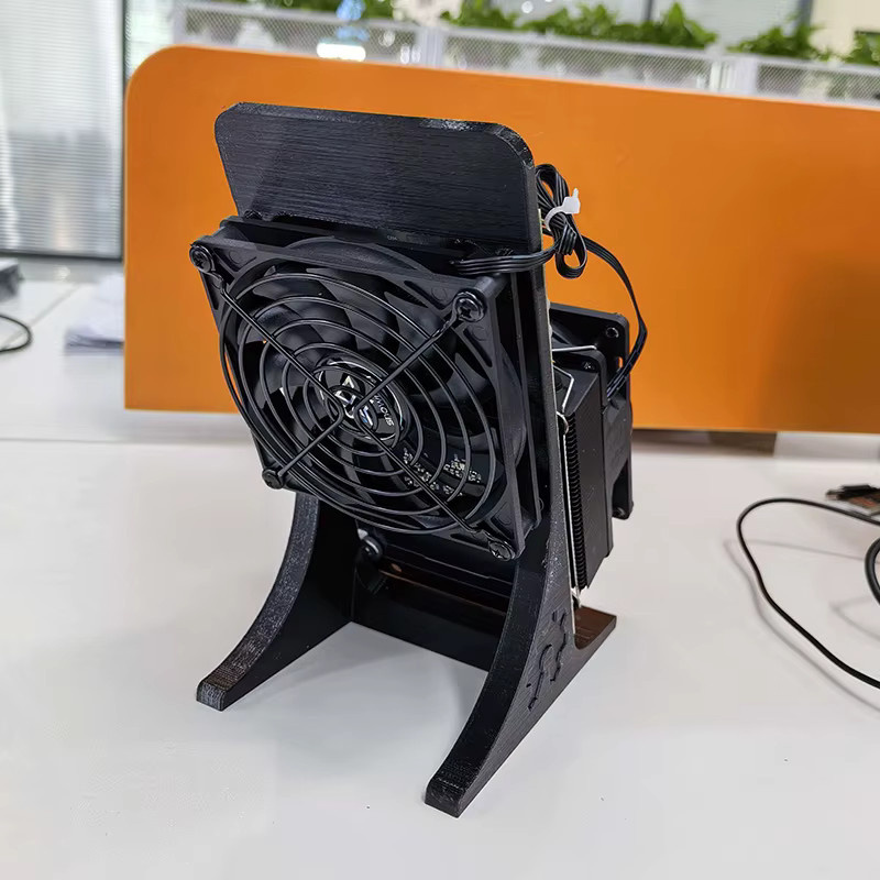NerdminerQaxe++ Bitcoin Miner ASIC Krypto-Mining-Maschine SHA256 6TH/s in Orange - Bild 3