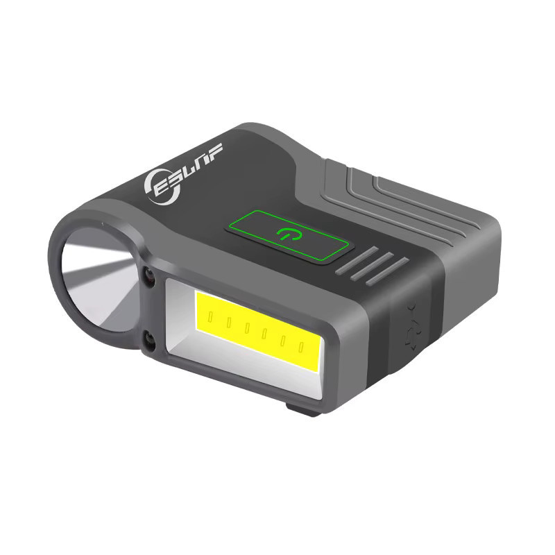 ESLNF Wasserdichter LED COB Scheinwerfer mit intelligenter Induktion und Clip-Funktion, Schwarz - Bild 2