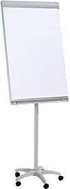 Franken Flipchart PRO Mobil FC41, magnethaftendes Whiteboard in Grau und Weiß, höhenverstellbar, B/H: 67 x 95 cm - Bild 1