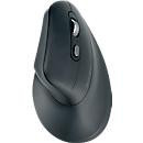 Kensington Pro Fit Ergo MY630 EQ Vertikalmaus kabellos Schwarz mit Bluetooth und USB, wiederaufladbar, 6 Tasten, bis zu 2400 dpi - Bild 2