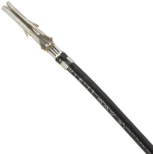 Molex Crimpkontakt mit Litze 797582057 Bulk in Schwarz und Silber - Bild 1