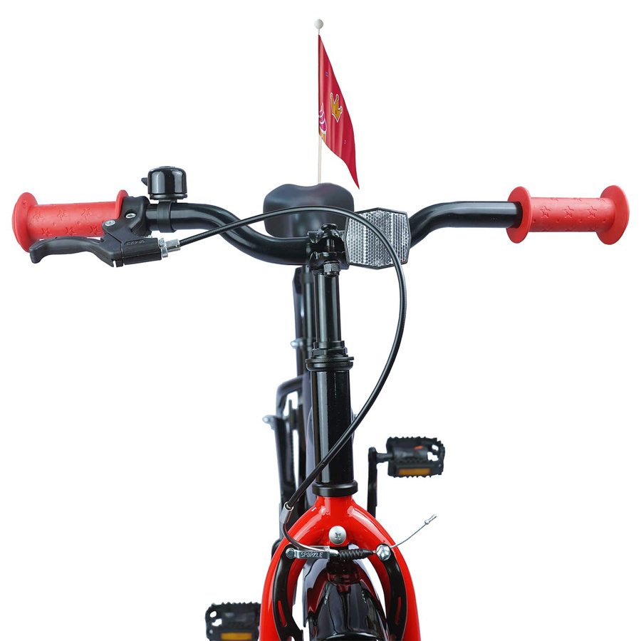VD Home Furnishing Kinderfahrrad 18 Zoll Schwarz - Bild 3