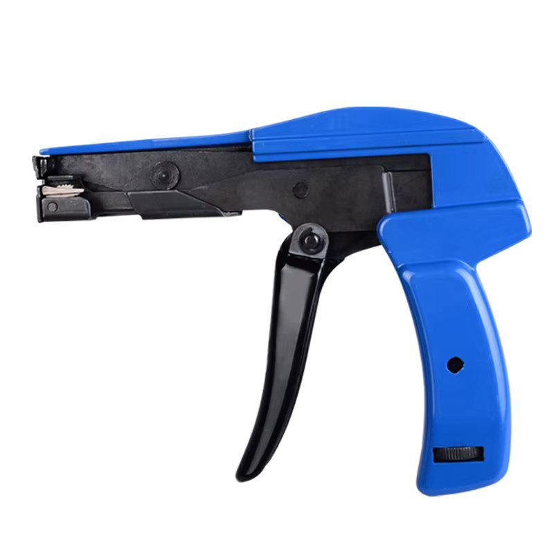 Professionelle Kabelzange für Nylonkabel zur Befestigung von 2,2 mm bis 4,8 mm in Blau - Bild 2