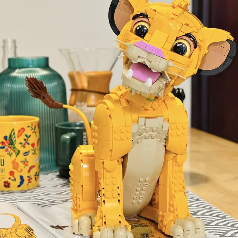 WSUEL König der Tiere Löwen-Modellbausatz, Bausteine, 1445 Teile, ab 14 Jahren - Bild 2