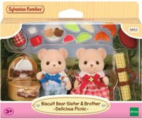 Sylvanian Families Biscuit Bären Geschwister Picknickset von EPOCH Traumwiesen - Bild 1