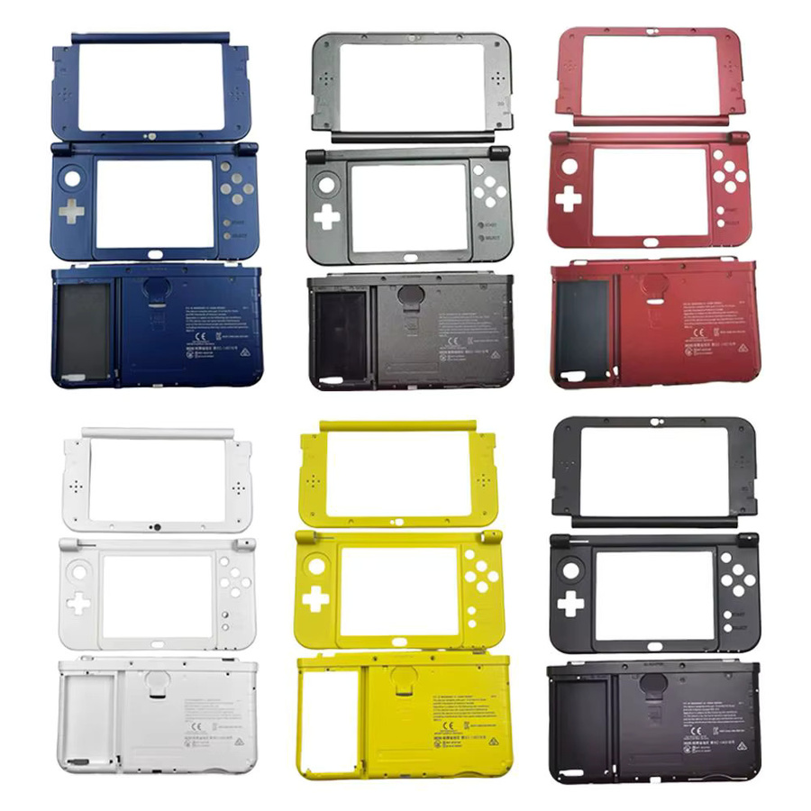 Komplettes Ersatzgehäuse-Set für Nintendo New 3DS XL LL Spielkonsole inklusive Tasten in Blau - Bild 4