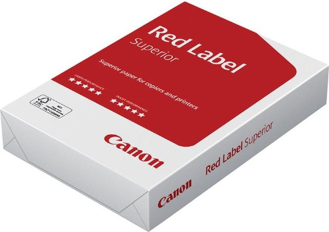 Canon Red Label Superior FSC Kopierpapier A4, Weiß, 80 g/m², 500 Blatt - Bild 1