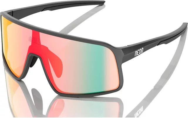 Neon Stratus Sonnenbrille, randlos, rectangular, black, multicolour, Unisex - Bild 1