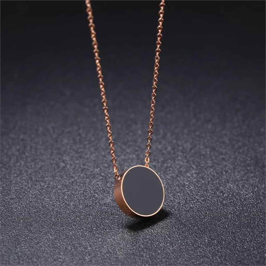 Jeemango Choker Halskette, Edelstahl, Schwarz, Weiß, Damen - Bild 2