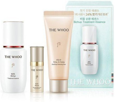 The Whoo Bicheop Soon Hwan Essence, Bicheop Ja Saeng Essence, Gongjinhyang Reinigungsschaum Set, Unisex - Bild 1
