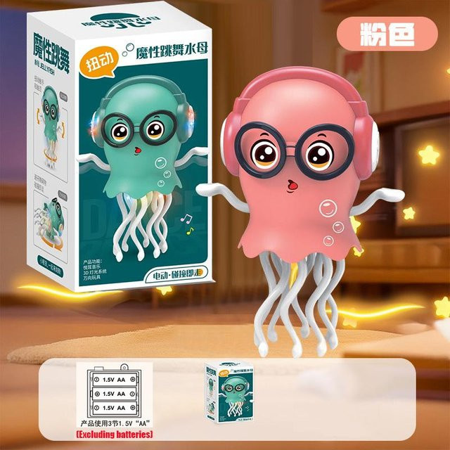 Yiran Magischer tanzender Oktopus Angelspielzeug ab 3-6 Jahren - Bild 1