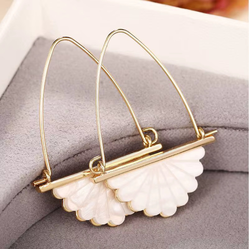 Huitan Ohrringe, Gold, Perle, Damen - Bild 4