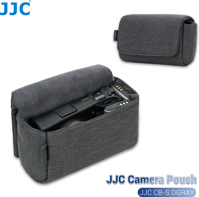 JJC Kameratasche in Grau für Canon PowerShot G7 X Mark III, Ricoh GR IV und Sony RX100 Serie - Bild 1