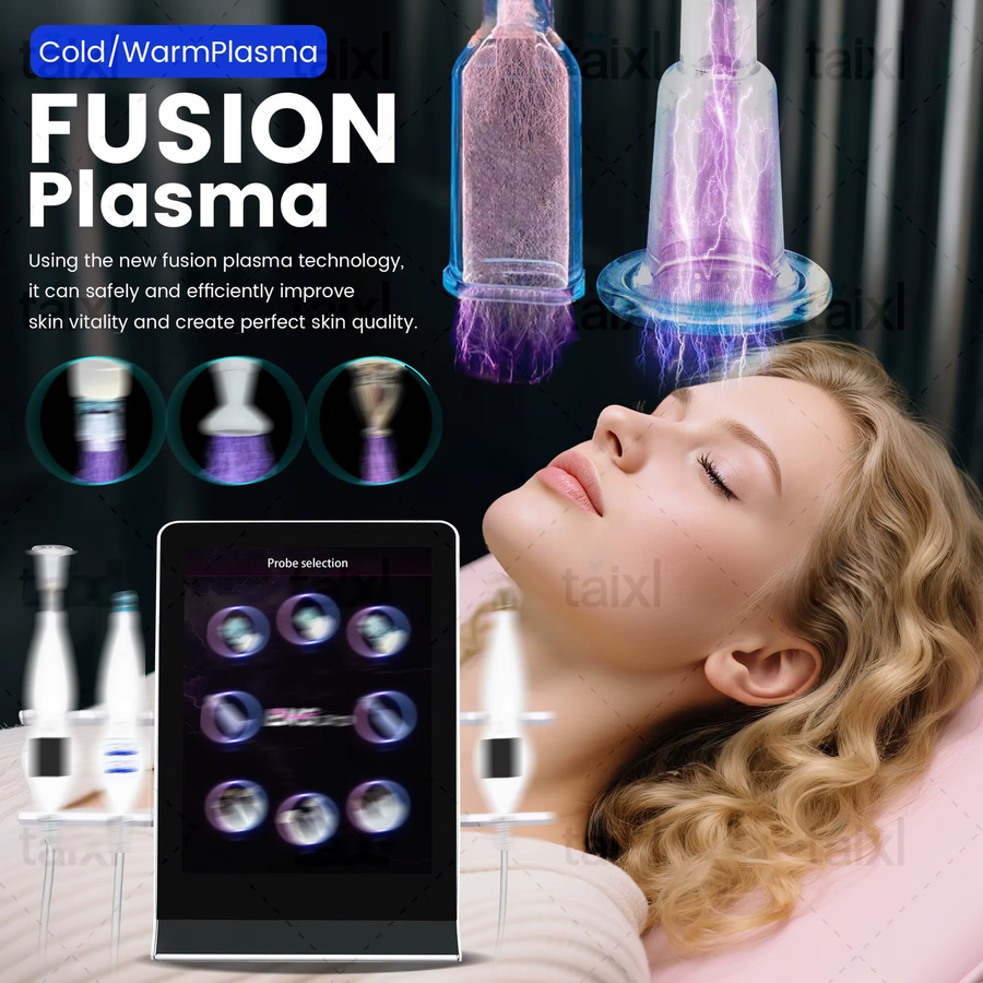 MYOSLIM 8-in-1 Heiß- und Kaltplasma-Schönheitsgerät, Aknebehandlung, Unisex - Bild 3