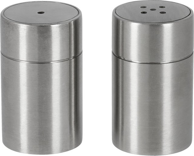 Vega Salz- und Pfefferstreuer-Set Lesina in Silber, Durchmesser: 2,7 cm, Höhe: 4,5 cm - Bild 1