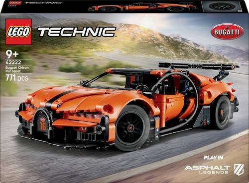 LEGO Technic Bugatti Chiron Pur Sport Hypercar Rennautos ab 9 Jahren - Bild 1