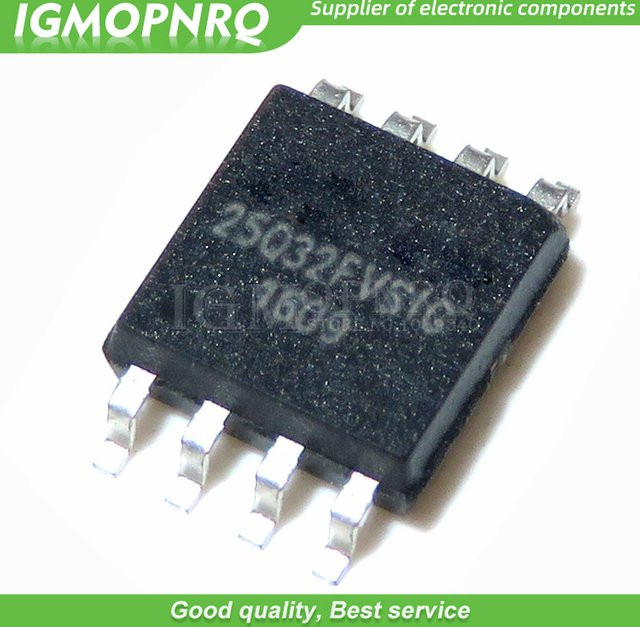 5 Stück W25Q32FVSSIG IC SPI Flash Speicher 32Mbit 8-SOIC Schwarz - Bild 1
