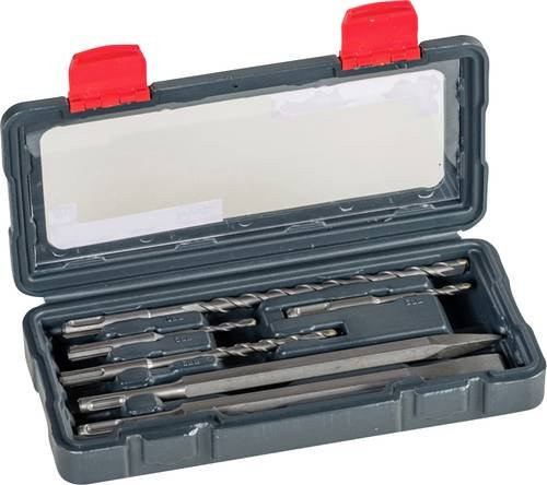 kwb Meißel-Set 6teilig aus 40CR-Stahl für SDS-Plus, Grau - Bild 1