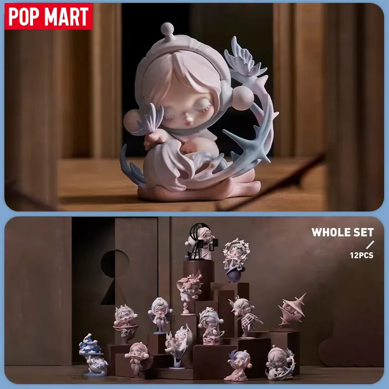 POP MART SKULLPANDA Die Paradox Serie Blind Box Mystery Figure in Rosa/Pink - Bild 2