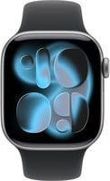 Apple Smartwatch, GPS, 42 mm, Aluminiumgehäuse, Silikonarmband, Blau - Bild 2