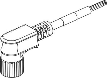Molex 1200948163 Sensor-Aktor-Steckverbinder konfektioniert in Orange - Bild 1