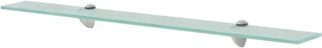 vidaXL Schweberegal aus Glas in Transparent, B/T: 80 x 20 cm - Bild 1