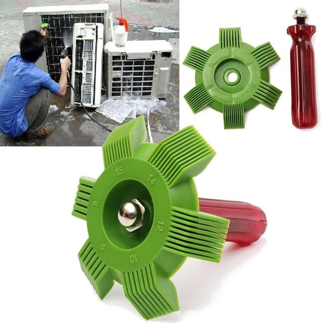 VIBRATITE Klimaanlagen Reparatur Kamm zur Reinigung von Kühler und Kondensator für HVAC-Systeme - Bild 1