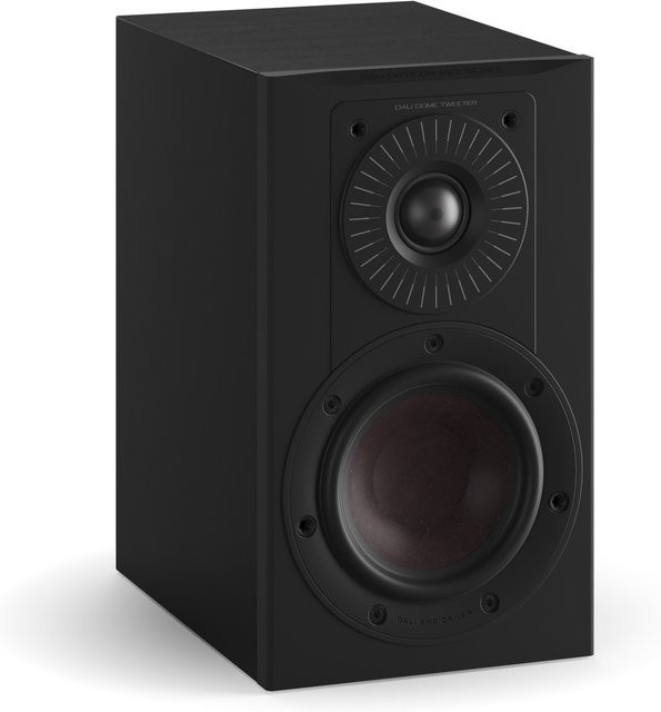 Opticon 1 MKII Kleinlautsprecher und Regallautsprecher in Schwarz Seidenmatt - Bild 1