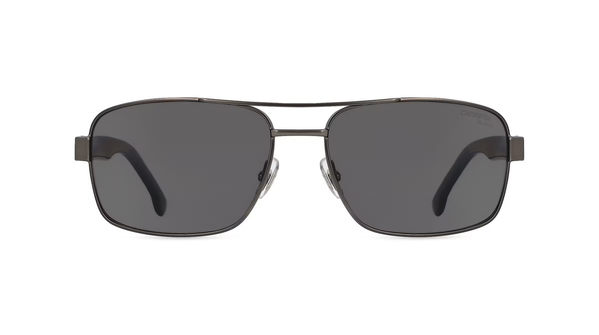 Carrera 8063/S Sonnenbrille, Vollrand, Quadratisch, Metall, Silber, Herren - Bild 1