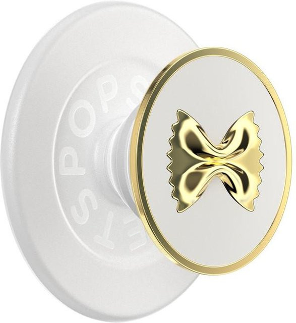 PopSockets PopGrip Magnetischer Handyhalter Enamel Pasta in Weiß - Bild 1