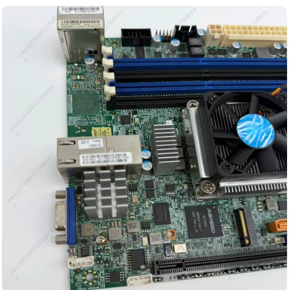 Supermicro X10SDV-4C-TLN2F Mainboard für NAS und ITX Server mit Dual Xeon D1521 und 2x 10 Gigabit Ports - Bild 4