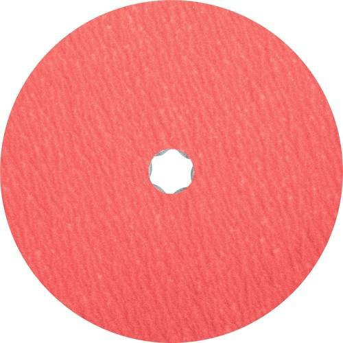 PFERD COMBICLICK Keramikkorn Fiberscheibe CO-COOL60 für Edelstahl, Rot, Durchmesser: 180 mm - Bild 1